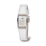 Boccia Titanium Watch with White Leather Band - 3186-01
